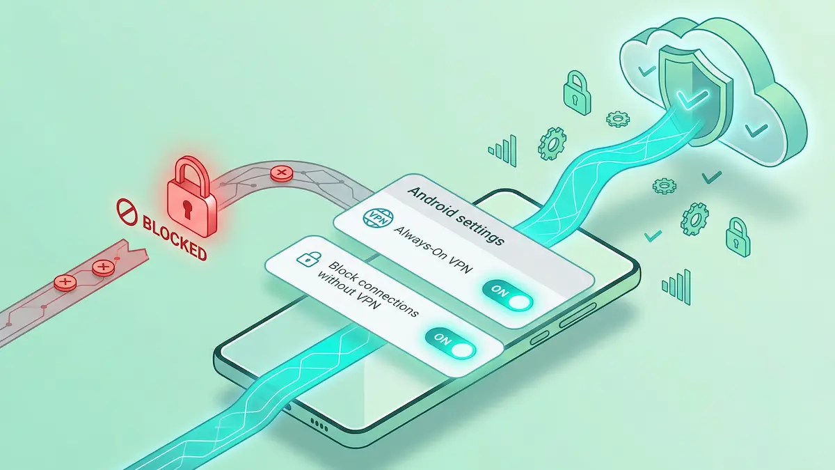 How to Set Up Always-On VPN and Kill Switch on Android (2026)