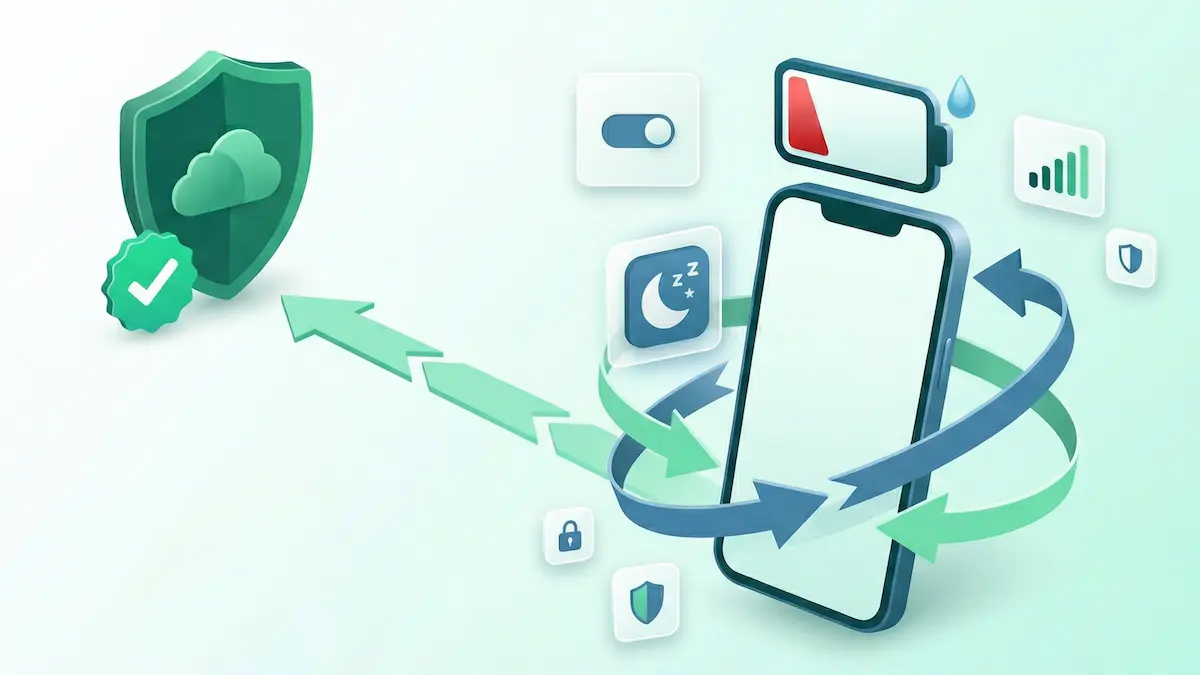 Why is my VPN draining battery on Android? (Fixes for 2026)